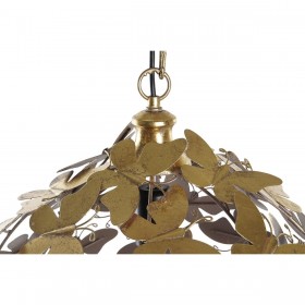 Lampadario DKD Home Decor Oro Dorato Metallo 50 W 42 x 42 x 49 cm