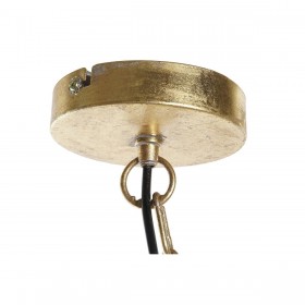 Lampadario DKD Home Decor Oro Dorato Metallo 50 W 42 x 42 x 49 cm