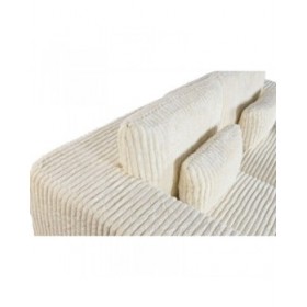 Divano Home ESPRIT Crema Scandi 220 x 158 x 91 cm