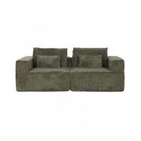 Divano Home ESPRIT Verde Scandi 220 x 158 x 91 cm