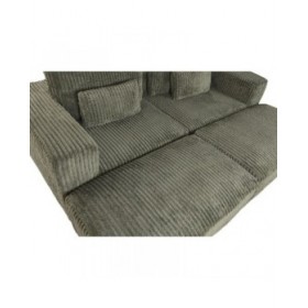 Divano Home ESPRIT Verde Scandi 220 x 158 x 91 cm