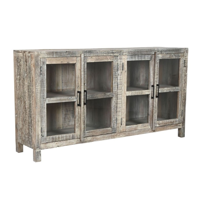 Credenza Home ESPRIT Bianco Marrone Legno Riciclato 170 x 40 x 90 cm
