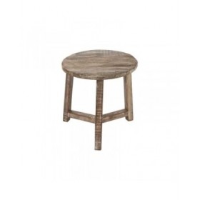 Tavolo aggiuntivo Home ESPRIT Bianco Marrone 45 x 45 x 45 cm