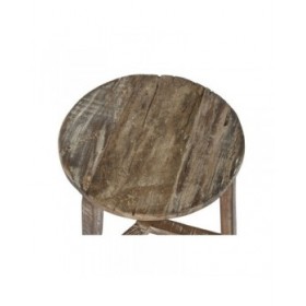 Tavolo aggiuntivo Home ESPRIT Bianco Marrone 45 x 45 x 45 cm