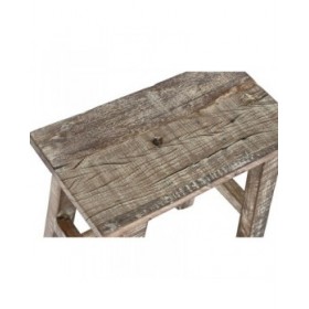 Tavolo aggiuntivo Home ESPRIT Bianco Marrone 45 x 25 x 51 cm