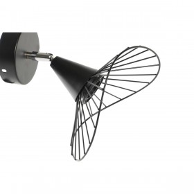 Lampada da Parete DKD Home Decor Nero Metallo 50 W 220 V Città 21 x 22 x 22 cm