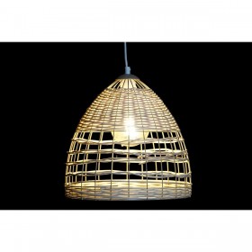 Lampadario DKD Home Decor Bianco 50 W (30 x 30 x 30 cm)