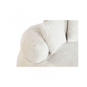 Poltrona Home ESPRIT Bianco 104 x 104 x 50 cm