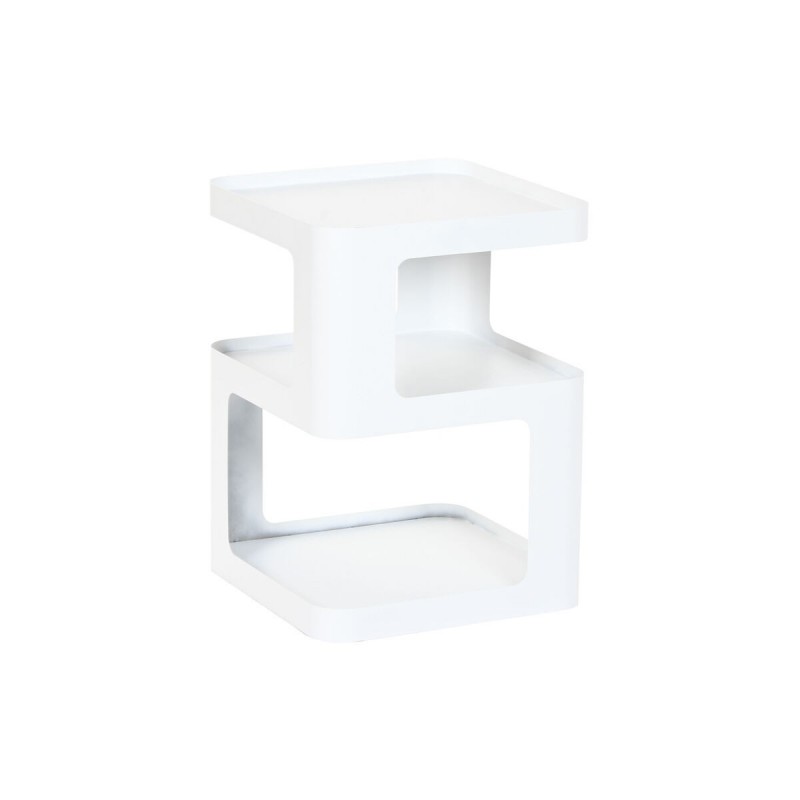 Tavolo aggiuntivo Home ESPRIT Bianco 40 x 40 x 54 cm