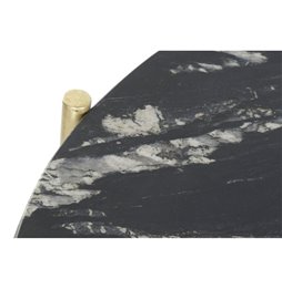 Lampada da tavolo DKD Home Decor Nero Marrone 220 V 50 W (29 x 29 x 38 cm)