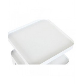 Tavolo aggiuntivo Home ESPRIT Bianco 40 x 40 x 54 cm