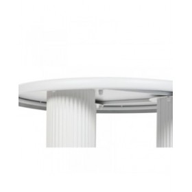 Tavolo aggiuntivo Home ESPRIT Bianco 75 x 75 x 40 cm