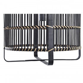 Lampadario DKD Home Decor Nero Bambù 50 W 40 x 40 x 35 cm