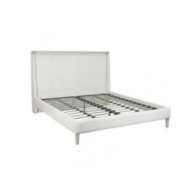 Letto Home ESPRIT Grigio chiaro 196 x 223 x 135 cm