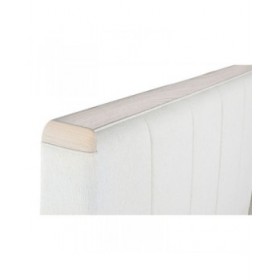 Letto Home ESPRIT Grigio chiaro 196 x 223 x 135 cm