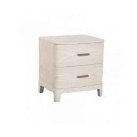 Comodino Home ESPRIT Grigio chiaro 53 x 42 x 56,2 cm