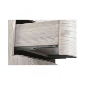 Comodino Home ESPRIT Grigio chiaro 53 x 42 x 56,2 cm