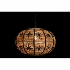 Lampadario DKD Home Decor Marrone Nero 50 W 50 x 50 x 31 cm