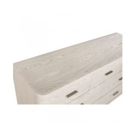 Cassettiera Home ESPRIT Grigio chiaro 165 x 48,3 x 92,5 cm