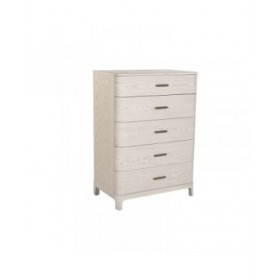 Cassettiera Home ESPRIT Grigio chiaro 80,6 x 48 x 112,5 cm