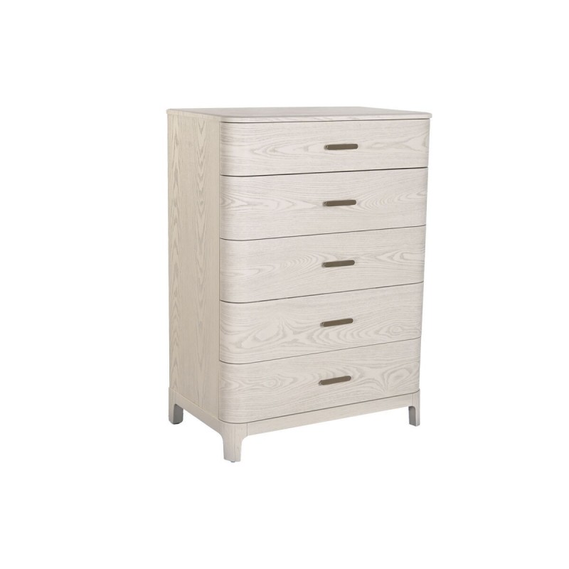Cassettiera Home ESPRIT Grigio chiaro 80,6 x 48 x 112,5 cm