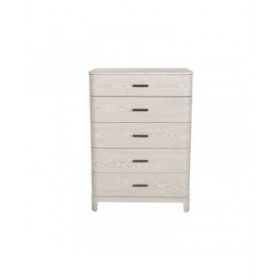 Cassettiera Home ESPRIT Grigio chiaro 80,6 x 48 x 112,5 cm