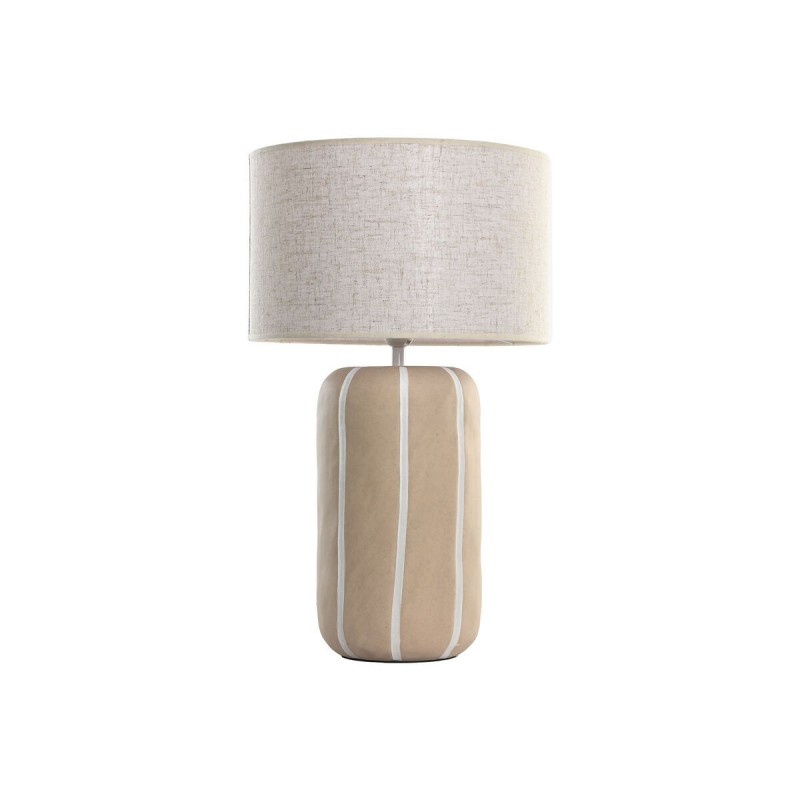 Lampada da tavolo Home ESPRIT Bianco Marrone 50 W 220 V