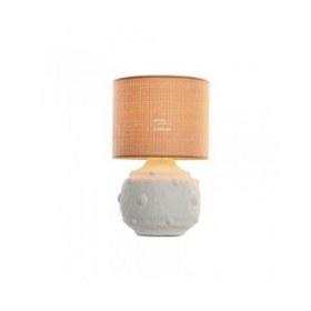 Lampada da tavolo Home ESPRIT Bianco Marrone 50 W 220 V