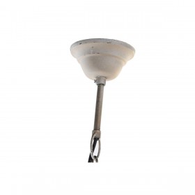 Lampadario DKD Home Decor Nero Grigio Legno Metallo 50 W 61 x 61 x 37 cm