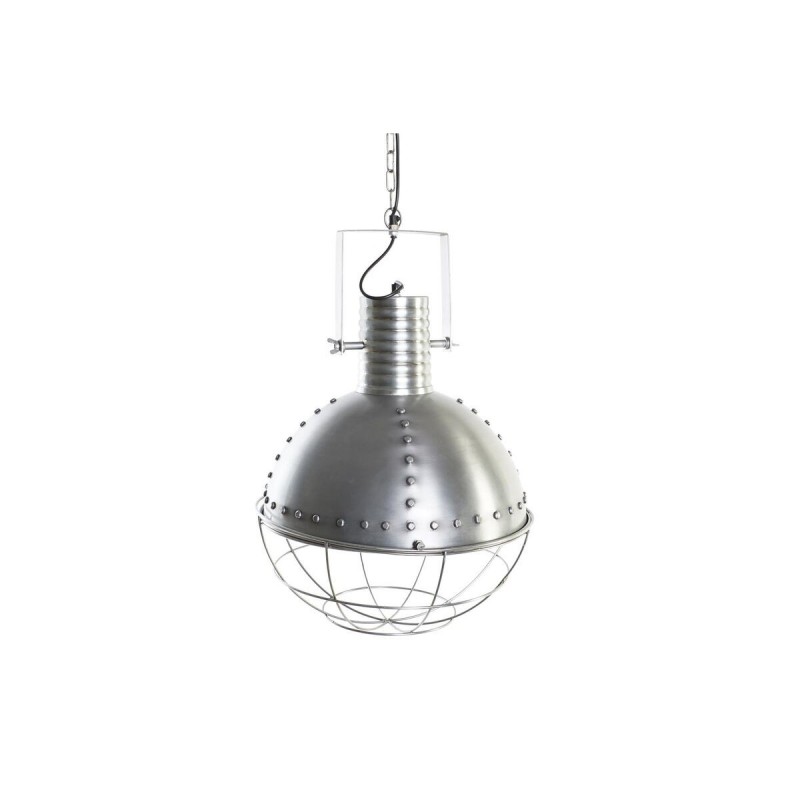 Lampadario DKD Home Decor Argentato Ferro 50 W 43 x 43 x 66 cm