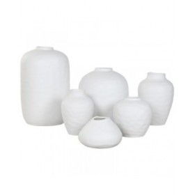 Vaso Home ESPRIT Beige Gres Stile artigianale 27 x 27 x 41 cm