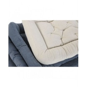 Letto per animali domestici Home ESPRIT Beige Grigio Crema Grigio scuro 72 X 60 X 9 CM 2 Unità