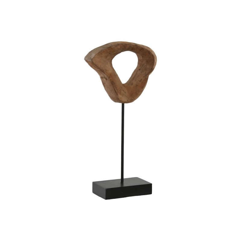 Statua Decorativa Home ESPRIT Marrone Nero Moderno 22 X 9 X 44 CM