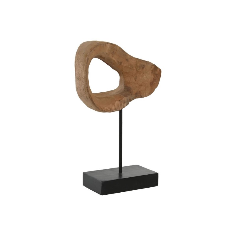 Statua Decorativa Home ESPRIT Marrone Nero Moderno 20 x 9 x 34 cm