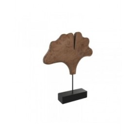 Statua Decorativa Home ESPRIT Marrone Nero Moderno 51 X 9 X 60 CM