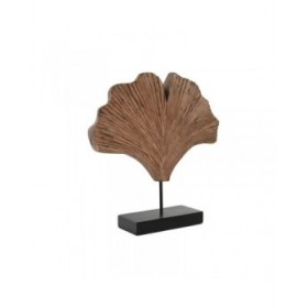 Statua Decorativa Home ESPRIT Marrone Nero Moderno 40 x 9 x 40 cm