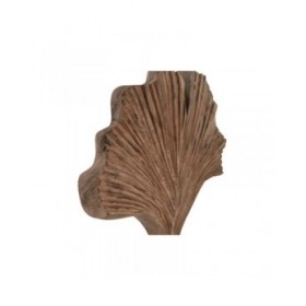 Statua Decorativa Home ESPRIT Marrone Nero Moderno 40 x 9 x 40 cm