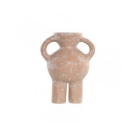 Vaso Home ESPRIT Marrone Chiaro Terracotta Stile artigianale 24 x 17 x 31 cm