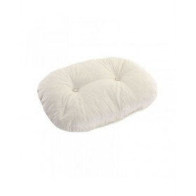 Letto per animali domestici Home ESPRIT Bianco Naturale Fibra naturale 55 X 45 X 18 CM