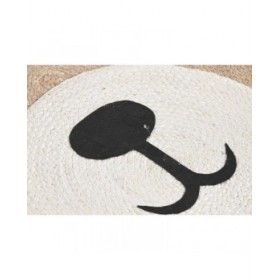 Tappeto Home ESPRIT Per bambini Orso 120 x 120 x 1 cm