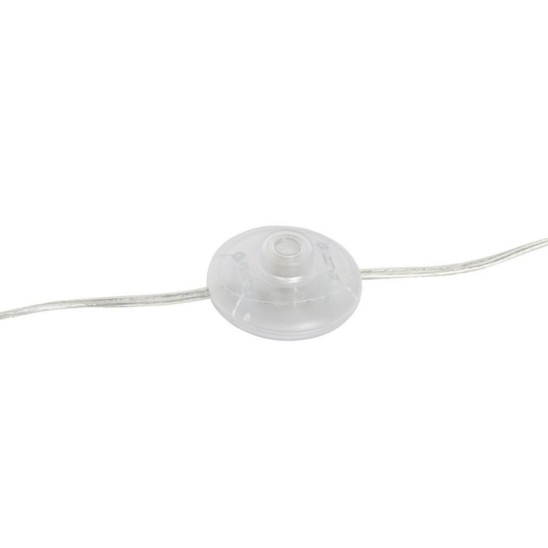 Lampada da Terra Home ESPRIT Trasparente Argentato 50 W 220 V 30 x 30 x 172 cm