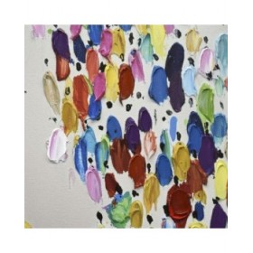Quadro Home ESPRIT Uomo Moderno 80 x 3,5 x 80 cm (2 Unità)