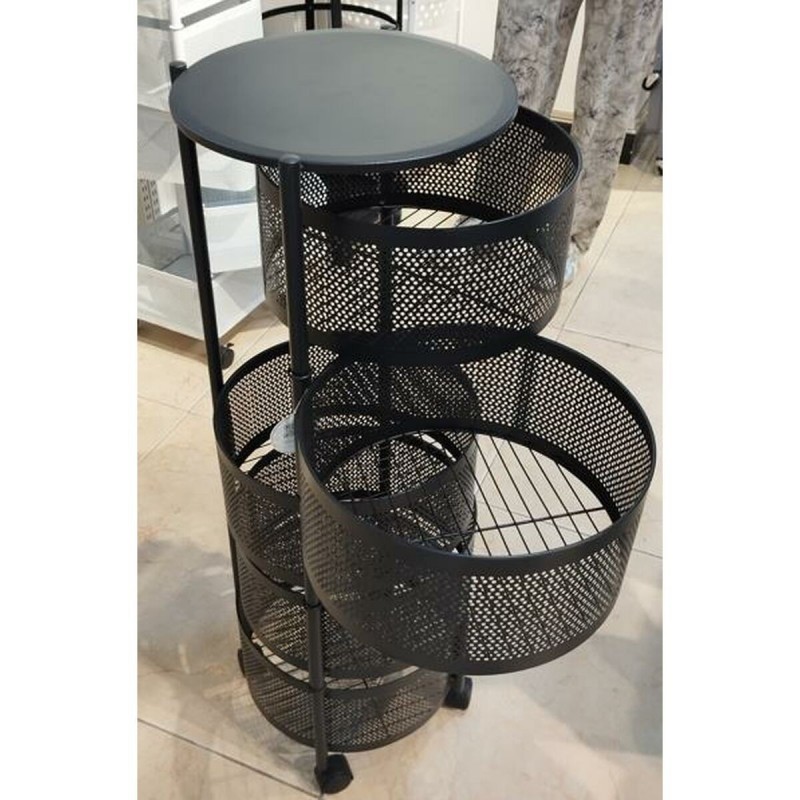Tavolo aggiuntivo Home ESPRIT Nero