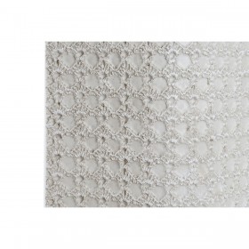 Vaso DKD Home Decor 20 x 12 x 58 cm Bianco Resina Moderno