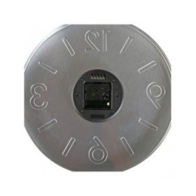 Orologio da Parete Versa Argentato Metallo Alluminio 4 x 35,5 x 35,5 cm