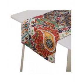 Runner da Tavolo Versa Giardino Multicolore Poliestere (44,5 x 0,5 x 154 cm)
