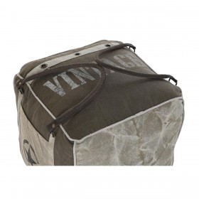 Cuscino DKD Home Decor Da terreno 42 x 42 x 43 cm Grigio Vintage