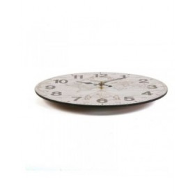 Orologio da Parete Versa World Legno (28 x 28 x 9 cm)