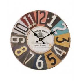 Orologio da Parete Versa Chateau Metallo (5 x 28 x 28 cm)