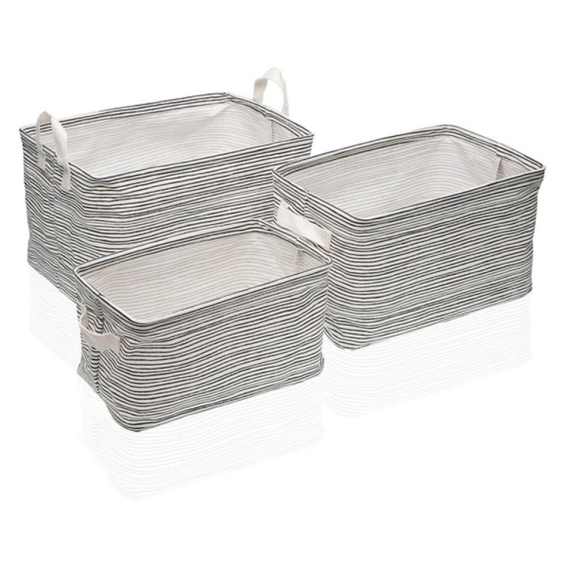 Set di Cestini Versa 25 x 22 x 35 cm 35 x 25 x 22 cm 32 x 21 x 19 cm 28 x 17 x 15 cm